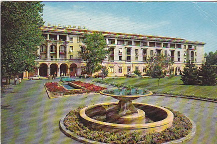 Mamaia, Hotel Bucuresti, vedere carte postala, circulata 1973