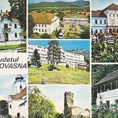 Jud Covasna, vedere carte postala circulata 1975