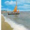 Neptun, plaja, vedere carte postala circulata 1978