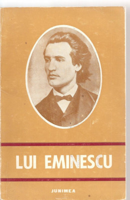 (C3789) LUI EMINESCU, ANTOLOGIE, TEXT ALES SI INDICE BIOGRAFIC DE CH. CATANA, EDITURA JUNIMEA, 1972, CUVANT INAINTE DE MIRCEA IORGULESCU foto