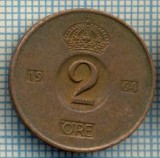 815 MONEDA - SUEDIA - 2 ORE -anul 1964 -starea care se vede