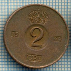 815 MONEDA - SUEDIA - 2 ORE -anul 1964 -starea care se vede