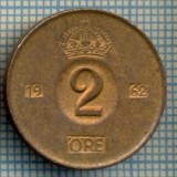 816 MONEDA - SUEDIA - 2 ORE -anul 1962 -starea care se vede