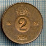 816 MONEDA - SUEDIA - 2 ORE -anul 1962 -starea care se vede