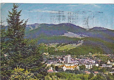 Campulung Moldovenesc, vedere carte postala circulata 1980 foto
