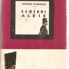 (C3790) SCRIERI ALESE DE GEORGES COURTELINE, ELU, BUCURESTI, 1965, TRADUCERE DE ALEXANDRU PHILIPPIDE, PREFATA DE ELENA VIANU