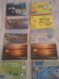 Lot 20 cartele telefonice Grecia cu SIM + folie de plastic + taxele postale = 50 roni
