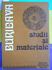 BURIDAVA STUDII SI MATERIALE /MUZEUL JUDETEAN VILCEA 1982 / 270 PAGINI foto