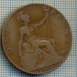 849 MONEDA - MAREA BRITANIE - ONE PENNY -anul 1906 -starea care se vede