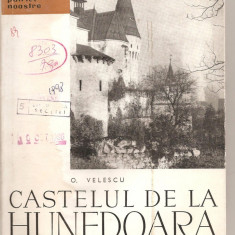 (C3775) CASTELUL DE LA HUNEDOARA DE O. VELESCU, EDITURA MERIDIANE, BUCURESTI, 1961