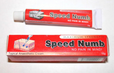 Crema Anestezica Tatuaje / Cosmetica - Speed Numb 10gr foto