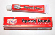 Crema Anestezica Tatuaje / Cosmetica - Speed Numb 10gr - 6% lidocaina foto