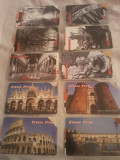 Lot 20 cartele telefonice Italia 11 + folie de plastic + taxele postale = 30 roni