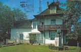 Campina, muzeul memorial N. Grigorescu, vedere carte postala circulata 1983