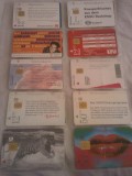Lot 20 cartele telefonice Germania 3 cu SIM + folie de plastic + taxele postale = 50 roni