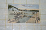 Budapest - Dunai latkep Brzsebet-hiddal - Donauansicht mit d. Elisabethbrucke - 1918
