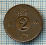 817 MONEDA - SUEDIA - 2 ORE -anul 1955 -starea care se vede