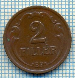 812 MONEDA - UNGARIA - 2 FILLER -anul 1938 -starea care se vede