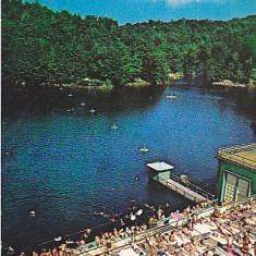 Sovata Lacul Ursu, vedere carte postala circulata 1972