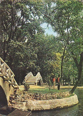 Botosani, vedere carte postala circulata 1971