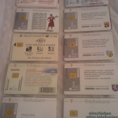 Lot 20 cartele telefonice Germania 2 cu SIM + folie de plastic + taxele postale = 50 roni