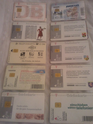 Lot 20 cartele telefonice Germania 2 cu SIM + folie de plastic + taxele postale = 50 roni foto