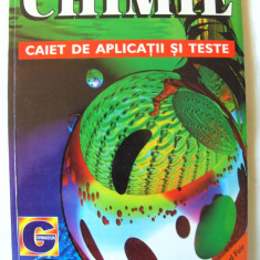 "CHIMIE - CAIET DE APLICATII SI TESTE", Joan Distasio, 1998