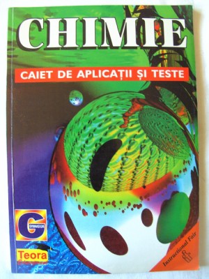 &amp;quot;CHIMIE - CAIET DE APLICATII SI TESTE&amp;quot;, Joan Distasio, 1998 foto