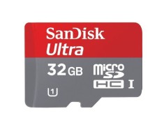 Card memorie Ultra Rapid SanDisk 32GB Micro SD SDHC Clasa 10 30MB/s 200X MicroSD Tableta Telefon Android + Adaptor SD SDSDQUA-032G-U46A - GARANTIE foto