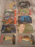 Lot 20 cartele telefonice Italia 14 + folie de plastic + taxele postale = 30 roni