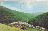 Manastirea Suzana, Prahova, vedere carte postala, circulata 1976, Fotografie