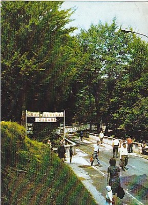 Olanesti, grup central izvoare, vedere carte postala, circulata 1979 foto