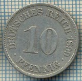 902 MONEDA - GERMANIA - 10 PFENNIG -anul 1899 A -starea care se vede