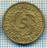 930 MONEDA - GERMANIA - 5 REICHSPFENNIG -anul 1925 G -starea care se vede