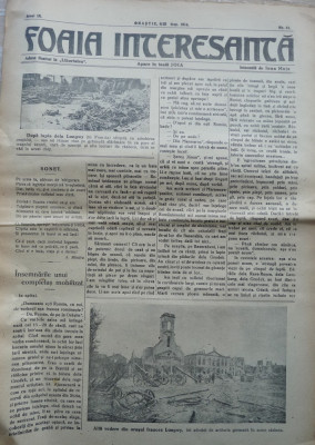 Foaia interesanta , Orastie , 28 Oct. 1914 ; Intocmita de Ioan Mota foto