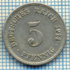 931 MONEDA - GERMANIA - 5 PFENNIG -anul 1914 F -starea care se vede