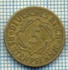 922 MONEDA - GERMANIA - 5 RENTENPFENNIG -anul 1924 J -starea care se vede