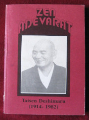 Taisen Deshimaru - Zen adevarat foto