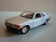 MERCEDES 500 -BBURAGO made in Italy-MACHETA LA SCARA 1/24 -++2100 DE LICITATII !! foto