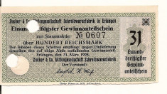 LL bancnota- actiune Germania 100 mark 1928 UNC foto