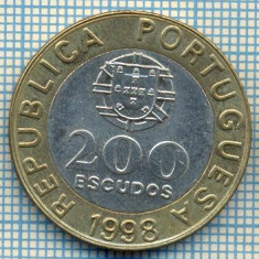 884 MONEDA - PORTUGALIA - 200 ESCUDOS -anul 1998 -starea care se vede