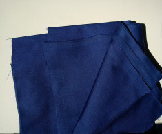 material textil pentru croitorie - tercot bleumarin 150 cm x 300 cm foto