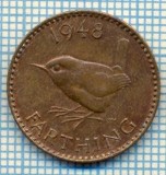 866 MONEDA - MAREA BRITANIE - FARTHING -anul 1948 -starea care se vede