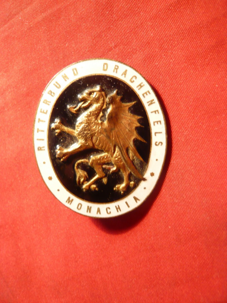 Insemn -Insigna - Ordinul Cavalerilor Dragonului -Germania, Europa |  Okazii.ro
