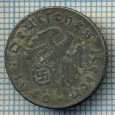 936 MONEDA - GERMANIA - 5 REICHSPFENNIG -anul 1940 B -eroare de batere intre literele F si E, de la PFENNIG -starea care se vede