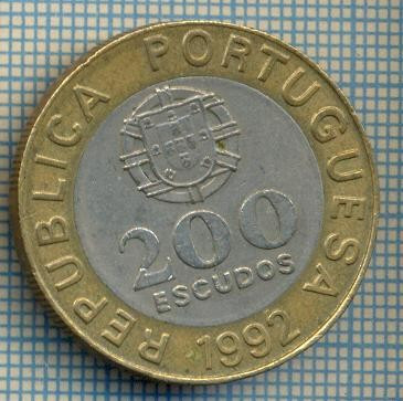 886 MONEDA - PORTUGALIA - 200 ESCUDOS -anul 1992 -starea care se vede foto