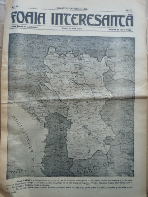 Foaia interesanta , Orastie , 24 sept. 1914 ; Intocmita de Ioan Mota foto