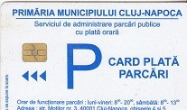 Card Plata Parcari cu cip foto