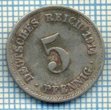 932 MONEDA - GERMANIA - 5 PFENNIG -anul 1914 F -starea care se vede