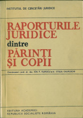 I. P. Filipescu s.a., Raporturile juridice dintre parinti si copii foto